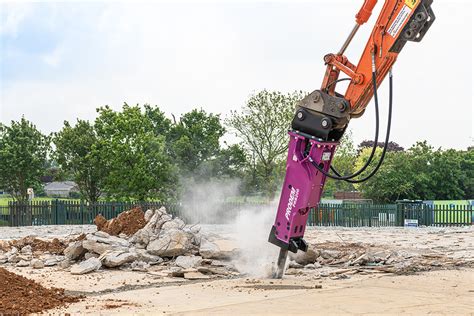 excavator breaker attachment rental